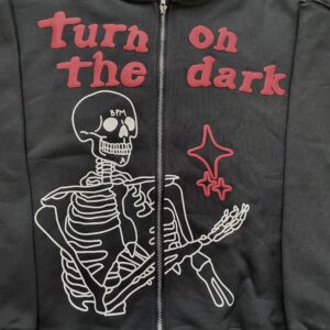Broken Planet Skeleton Zip Up Hoodie